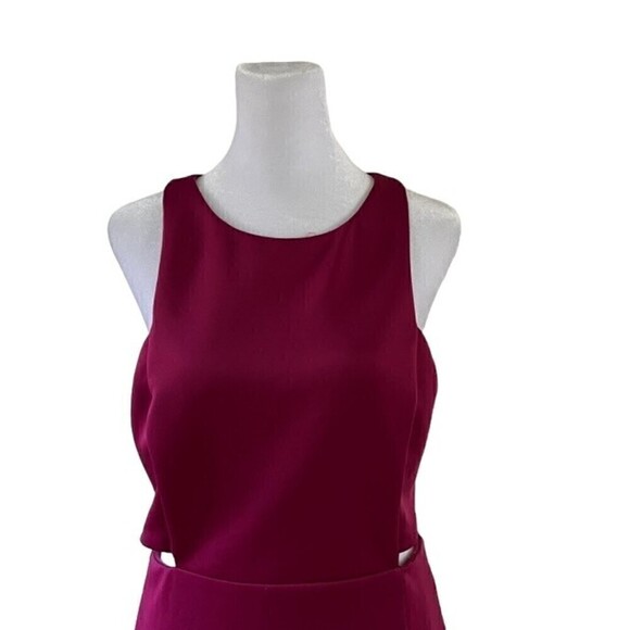Sugar Lips Cut Out Raspberry Mini Dress Size Medium NWT - Picture 3 of 9